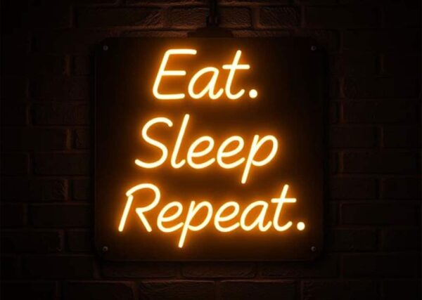 Startup workspace logo signage