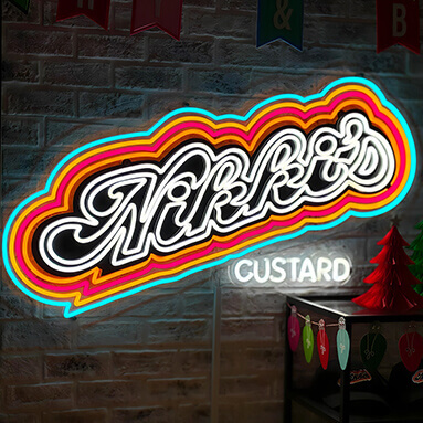 Custom LED neon sign event decoration Canada Custom neon sign wedding event decoration